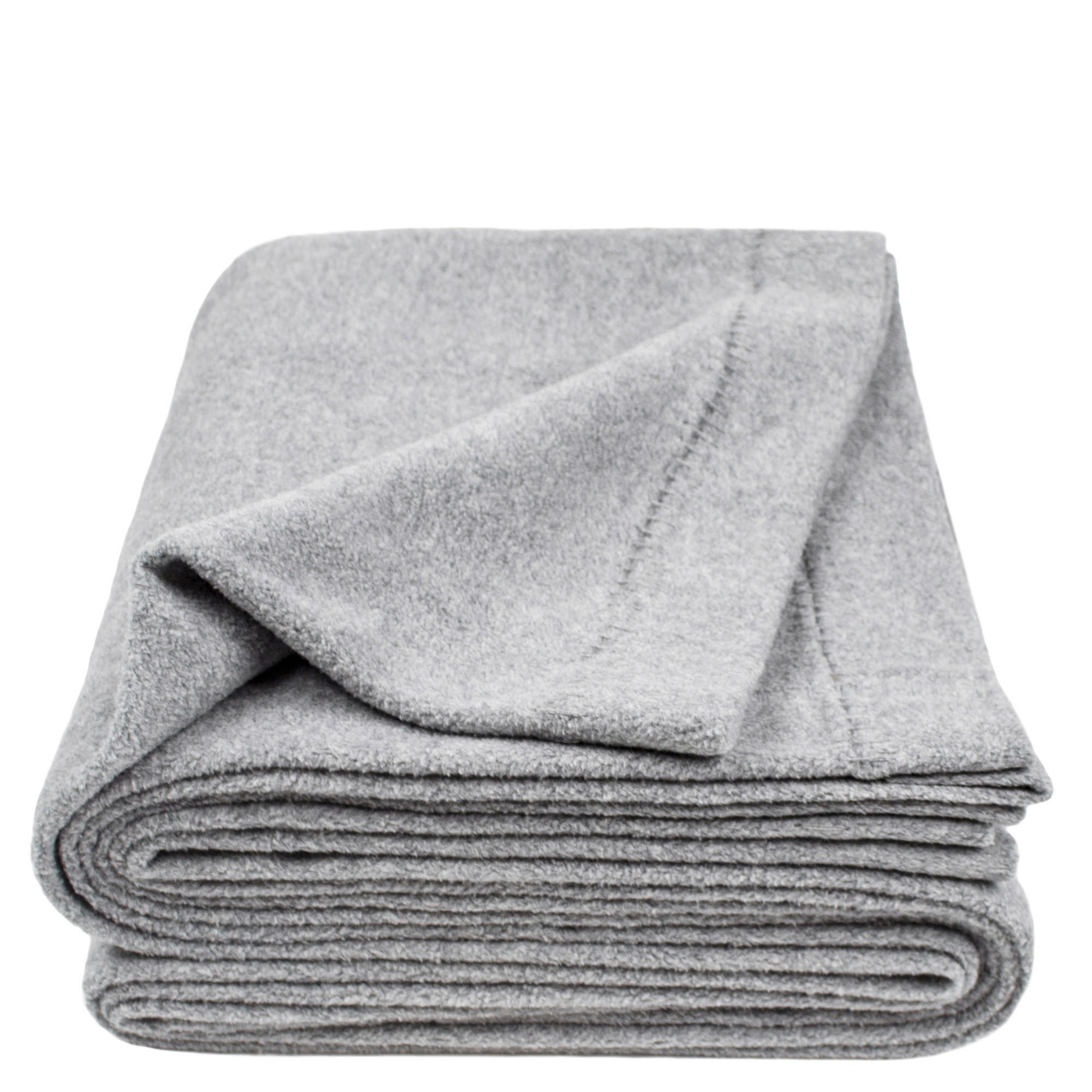 Zoeppritz Fleecedecke Soft Greeny Grau 140x190 cm