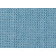 ECKSOFA Hellblau Webstoff  - Chromfarben/Hellblau, Design, Textil/Metall (310/203cm) - Xora