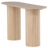 KONSOLE Beige, Weiß  - Beige/Weiß, Design, Holzwerkstoff (130/40/72cm) - Livetastic