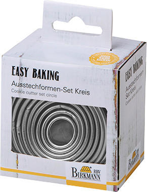 AUSSTECHFORM - Silberfarben, KONVENTIONELL, Metall (7,2/7,2/4,5cm) - Birkmann