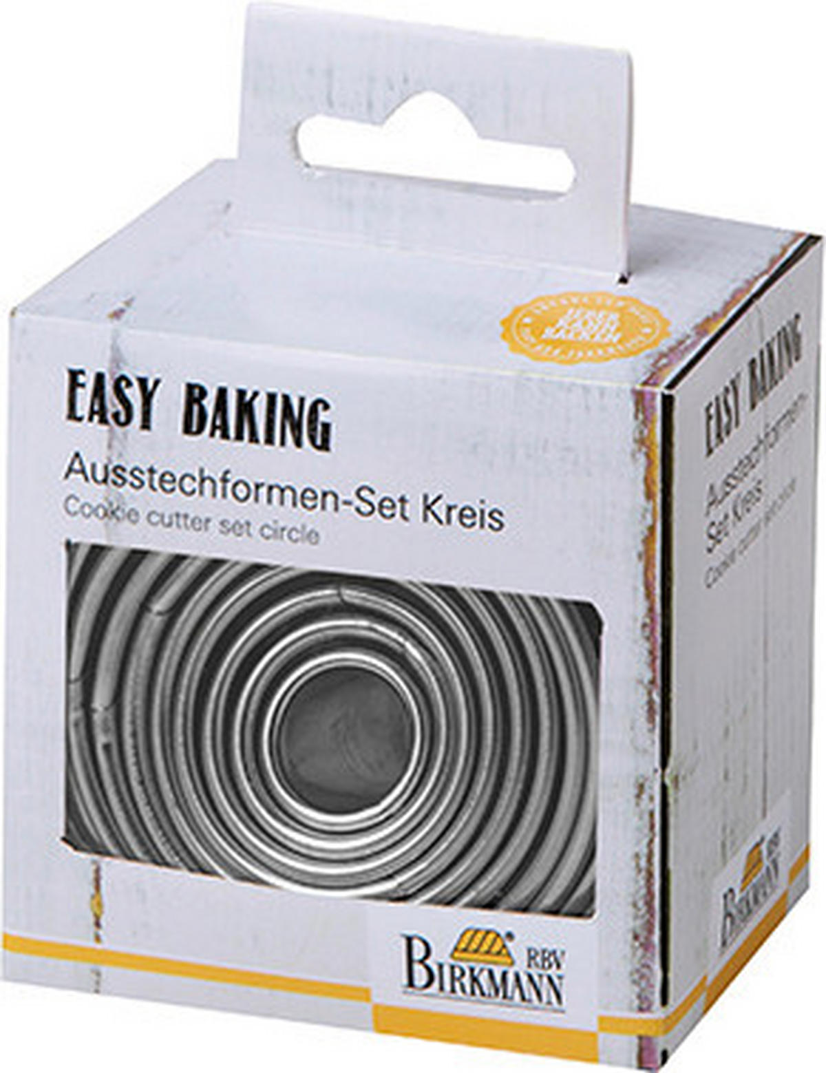 AUSSTECHFORM - Silberfarben, KONVENTIONELL, Metall (1,5-7/4,5cm) - Birkmann