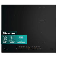 INDUKTIONSKOCHFELD HI6432BSCWF  - Schwarz, Basics, Glas/Metall (59,5/5,4/52cm) - Hisense
