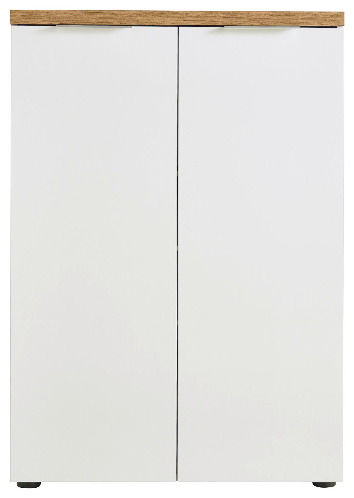 ORMAR ZA OBUĆU  bijela, boje hrasta  drvni materijal     - bijela/boje hrasta, Design, drvni materijal/metal (80/115/34cm) - Voleo