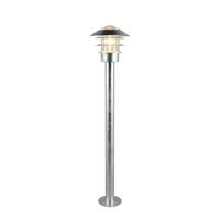 WEGELEUCHTE Ruvuma 22/100 cm  - Klar/Zinkfarben, Design, Glas/Metall (22/100cm) - Trio Leuchten