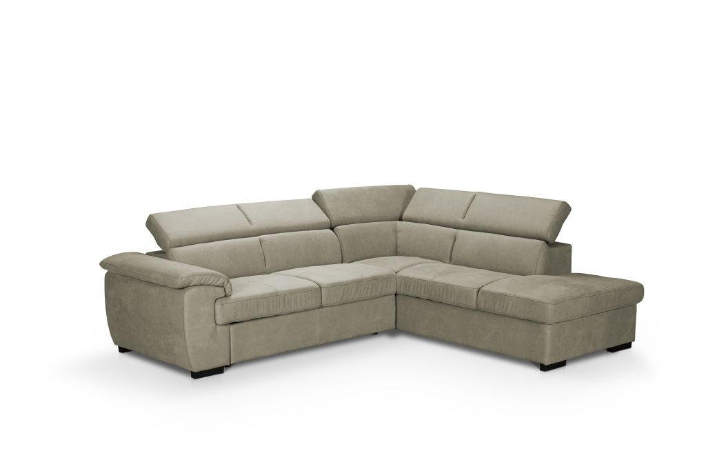 SJEDEĆA GARNITURA tekstil    - Moderno, tekstil (258/219cm) - Stylife