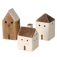 DEKOHAUS  - Basics, Holz (8/8/14cm)