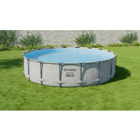 POOL 5618Y 549/122 cm  - Blau/Weiß, Basics, Kunststoff/Metall (549/122cm) - Bestway