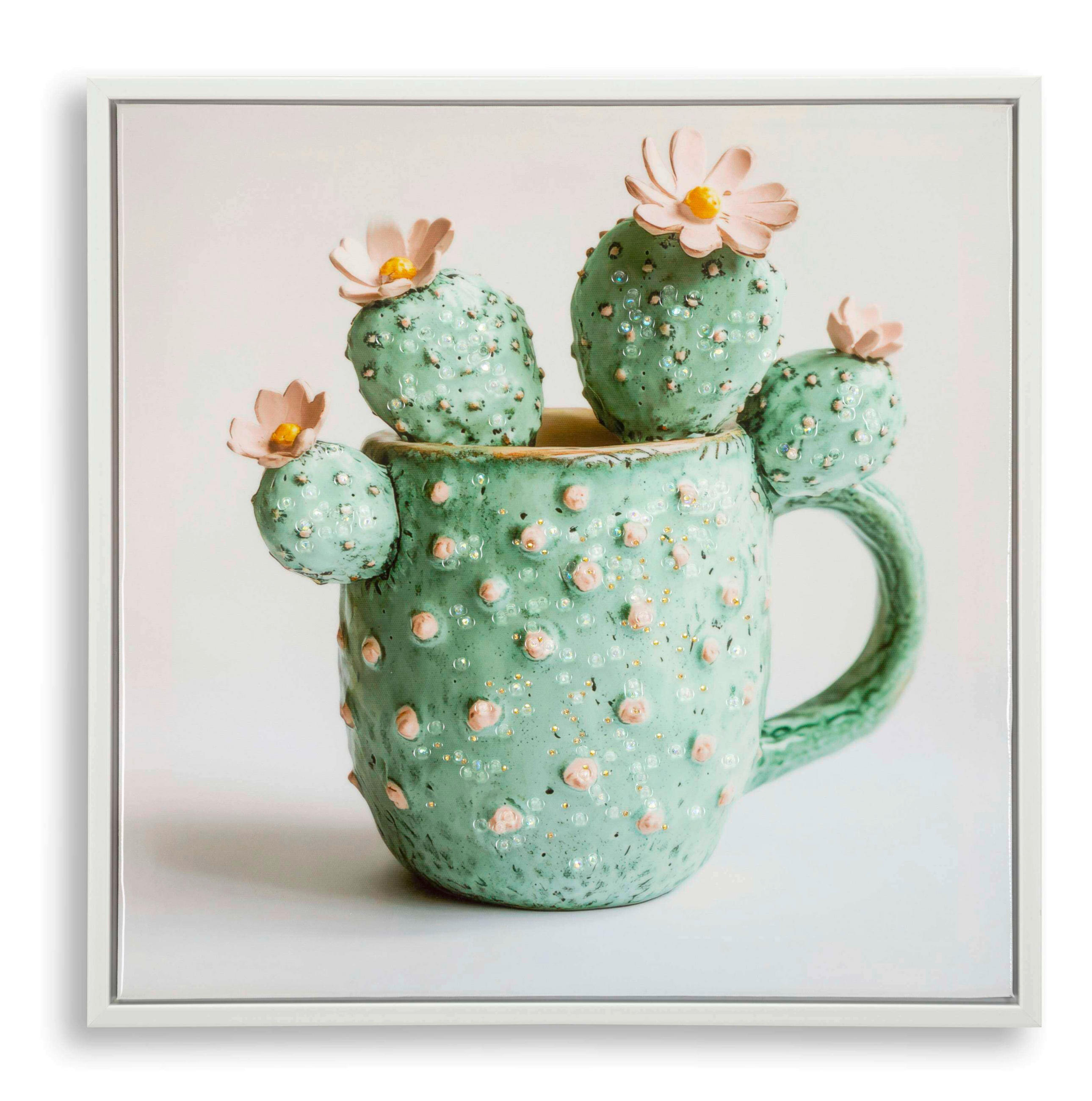 LEINWANDBILD Blumen  - Weiß, Basics, Holz/Kunststoff (40/40/2.8cm)