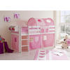 HOCHBETT 90/200 cm  - Pink/Rosa, Natur, Holz (90/200cm) - MID.YOU