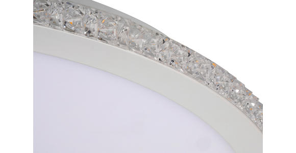 LED-DECKENLEUCHTE 50/5 cm   - Weiß, Trend, Metall (50/5cm) - Novel