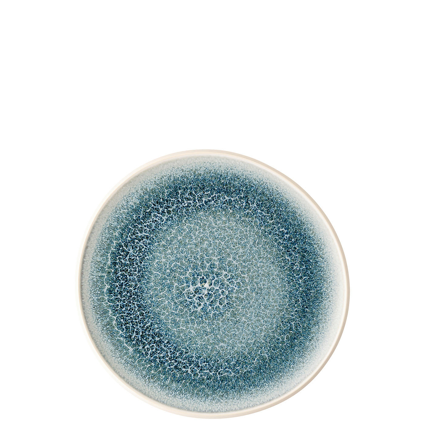 FRÜHSTÜCKSTELLER Blau Junto  - Blau, LIFESTYLE, Keramik (22/21/1,7cm) - Rosenthal