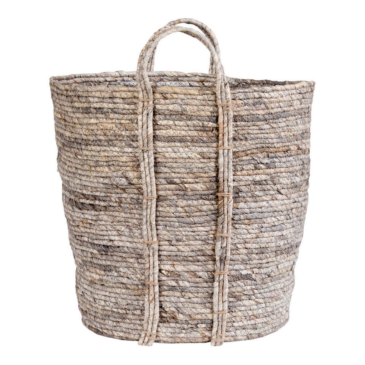 DEKOKORB  - Grau, Design, Textil (41/49/41cm)