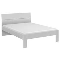 BETT 90/200 cm  in Weiss   - Weiss, Basics, Holzwerkstoff (90/200cm) - Xora