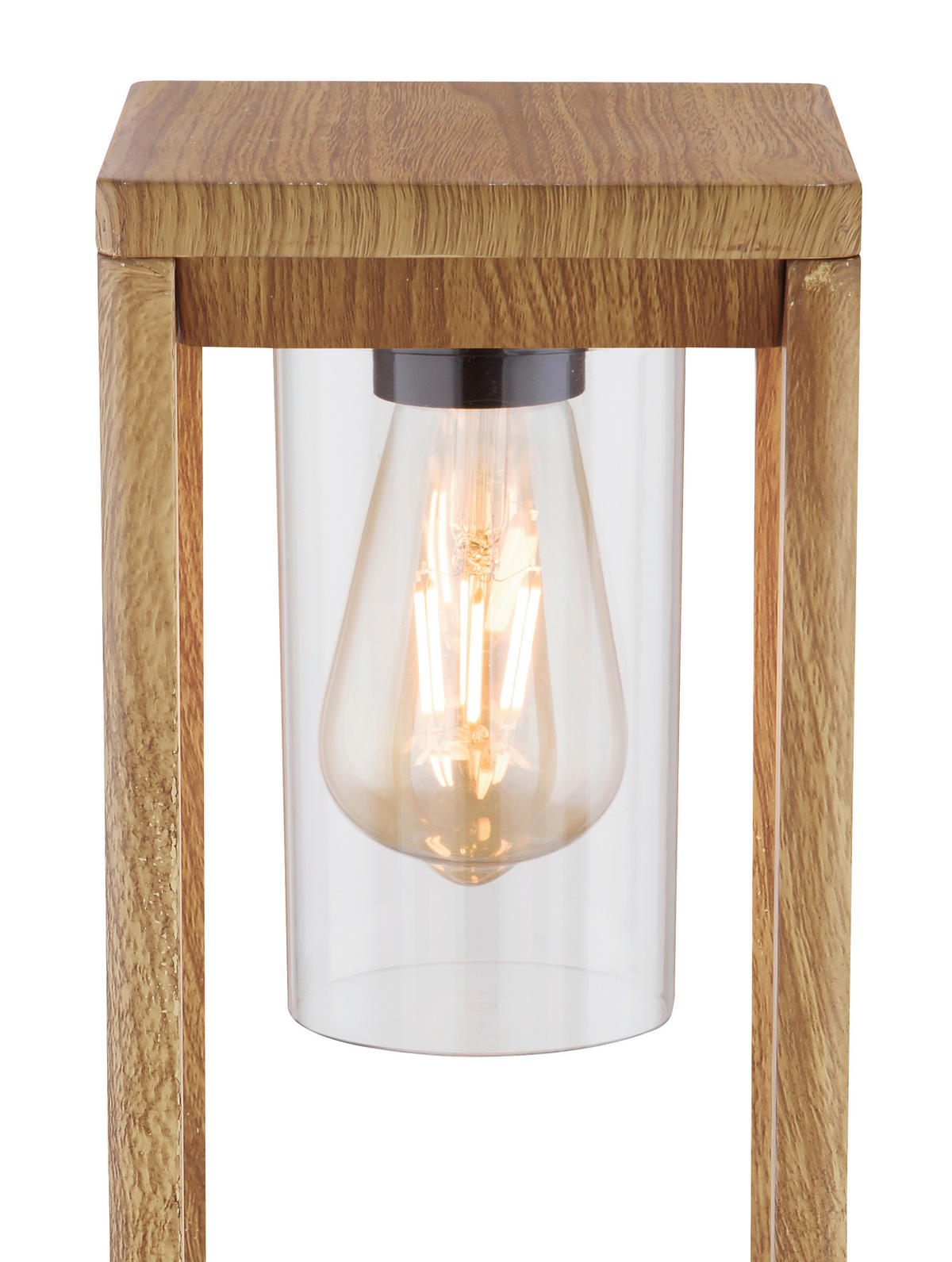 ZUNANJA STOJEČA SVETILKA  Candela   15/15/50 cm          - naravne barve/prozorno, Natur, kovina/umetna masa (15/15/50cm)