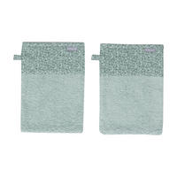 BABYWASCHHANDSCHUH   - Grün, Basics, Textil (21.5/15/0.5cm) - Bebe Jou
