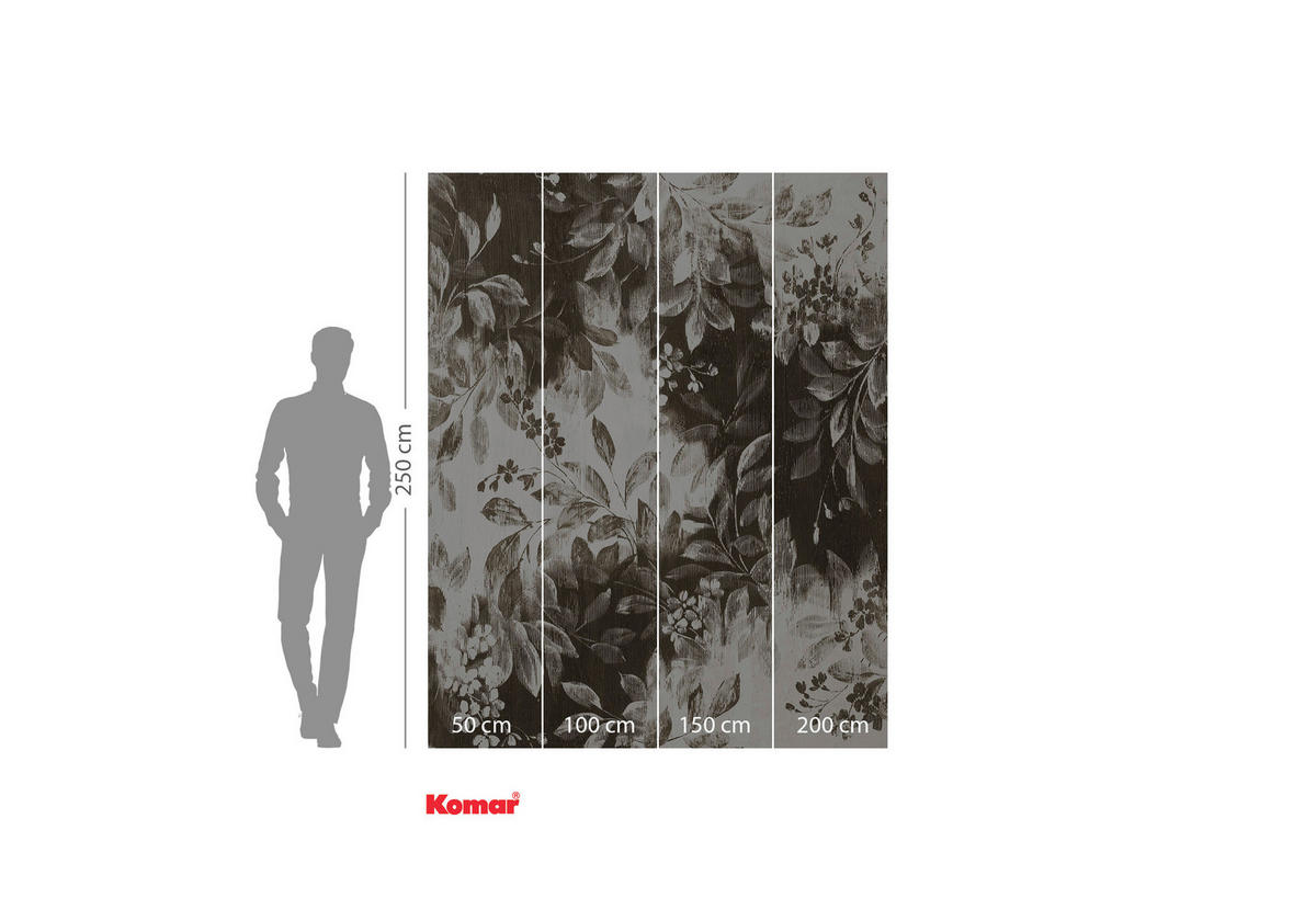 VLIESTAPETE  - Schwarz/Weiß, Basics (200/250cm) - Xora