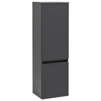 MIDI SKŘÍŇKA, šedá, 40/130/35 cm - šedá/barvy stříbra, Konvenční, kompozitní dřevo/plast (40/130/35cm) - Held