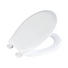 WC-SITZ Weiß - Weiß, Basics, Kunststoff (38/5,5/46cm) WC-SITZ Weiß - Weiß, Basics, Kunststoff (38/5,5/46cm)