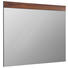 SPIEGEL Nussbaumfarben - Nussbaumfarben, Design, Glas/Holz (90/76/2cm) - Cassando