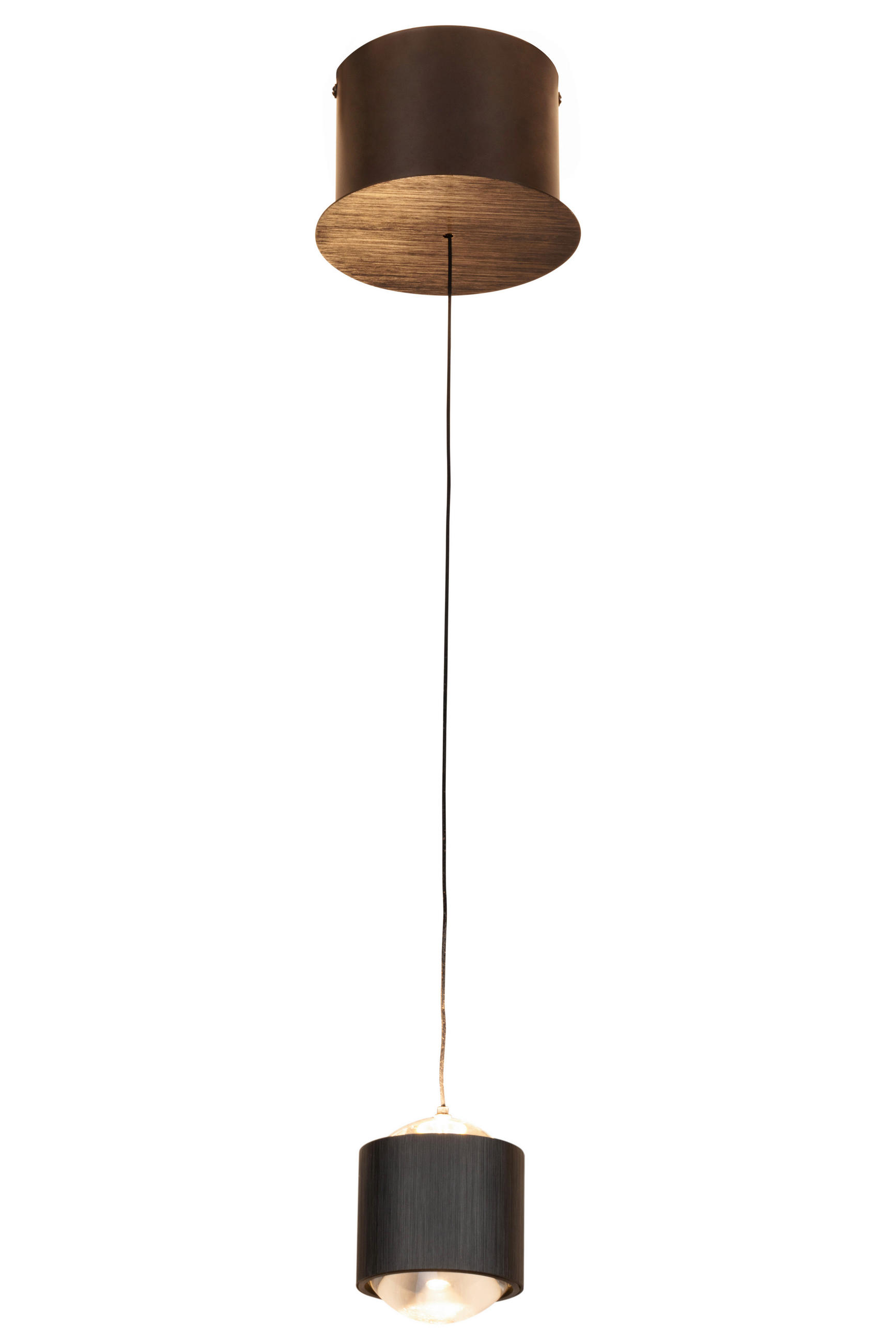 Novel Led-Hängeleuchte Columbia Schwarz 170 cm