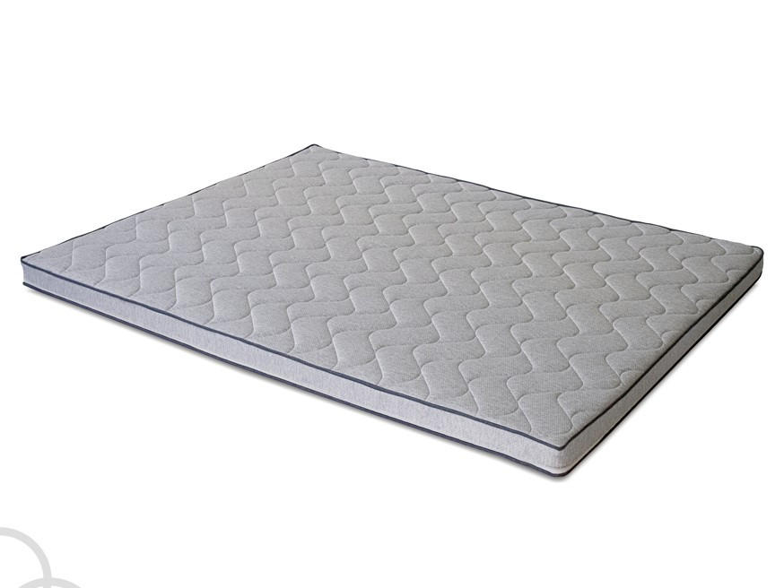 BÄDDMADRASS 120/200 cm  höjd ca 6 cm  - vit, Klassisk, textil (120/200cm) - Best Price