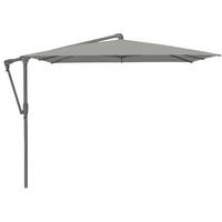 AMPELSCHIRM 300x240 cm Dunkelgrau  - Dunkelgrau/Anthrazit, Basics, Textil/Metall (300/240cm) - Glatz