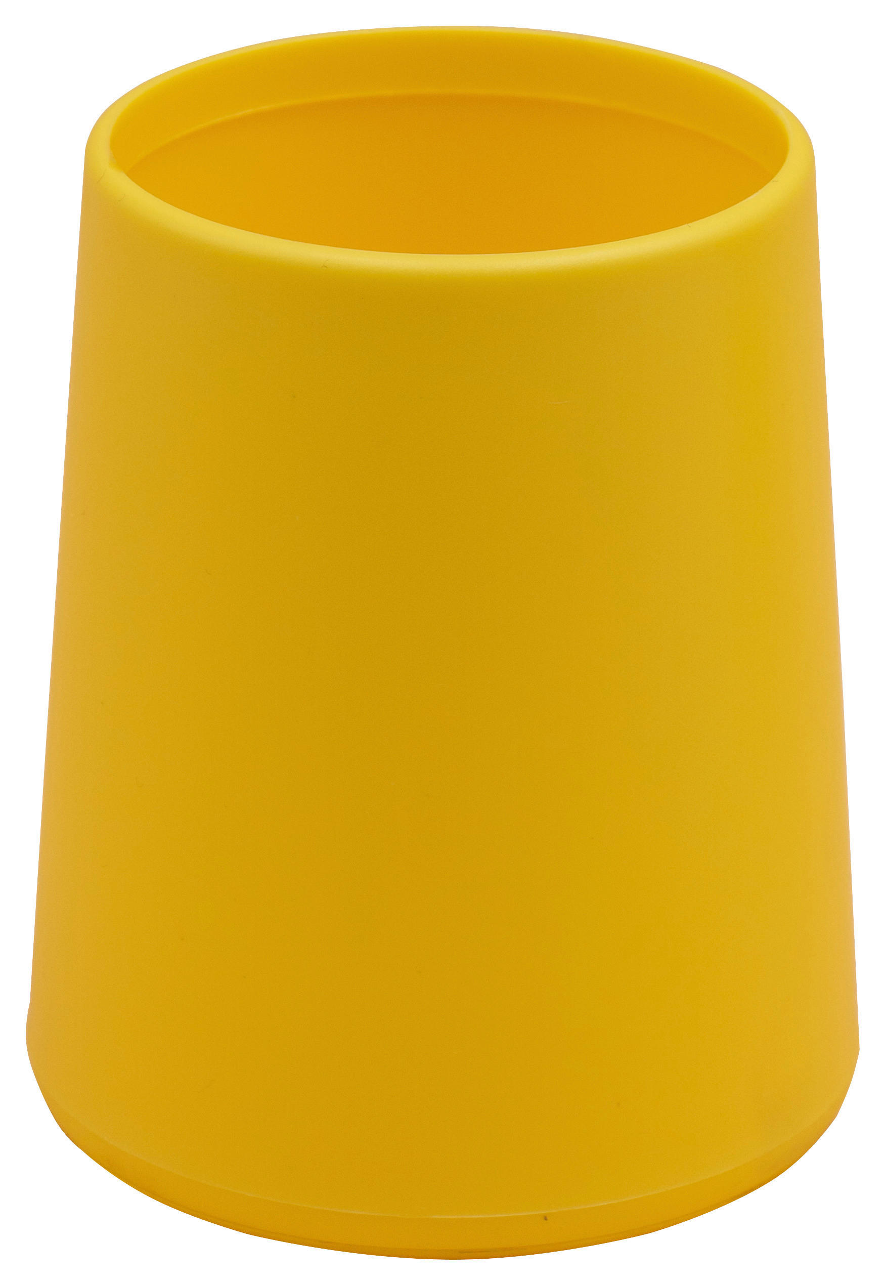 ZAHNPUTZBECHER Kunststoff  - Gelb, Basics, Kunststoff (8/10/8cm) - Sadena