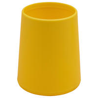 ZAHNPUTZBECHER Kunststoff  - Gelb, Basics, Kunststoff (8/10/8cm) - Sadena