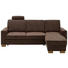 WOHNLANDSCHAFT in Textil Braun - Eichefarben/Braun, KONVENTIONELL, Holz/Textil (248/163cm) - Beldomo System WOHNLANDSCHAFT in Textil Braun - Eichefarben/Braun, KONVENTIONELL, Holz/Textil (248/163cm) - Beldomo System