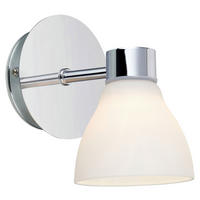 WANDLEUCHTE - Chromfarben/Opal, Basics (10/13.5/14cm) - Markslöjd