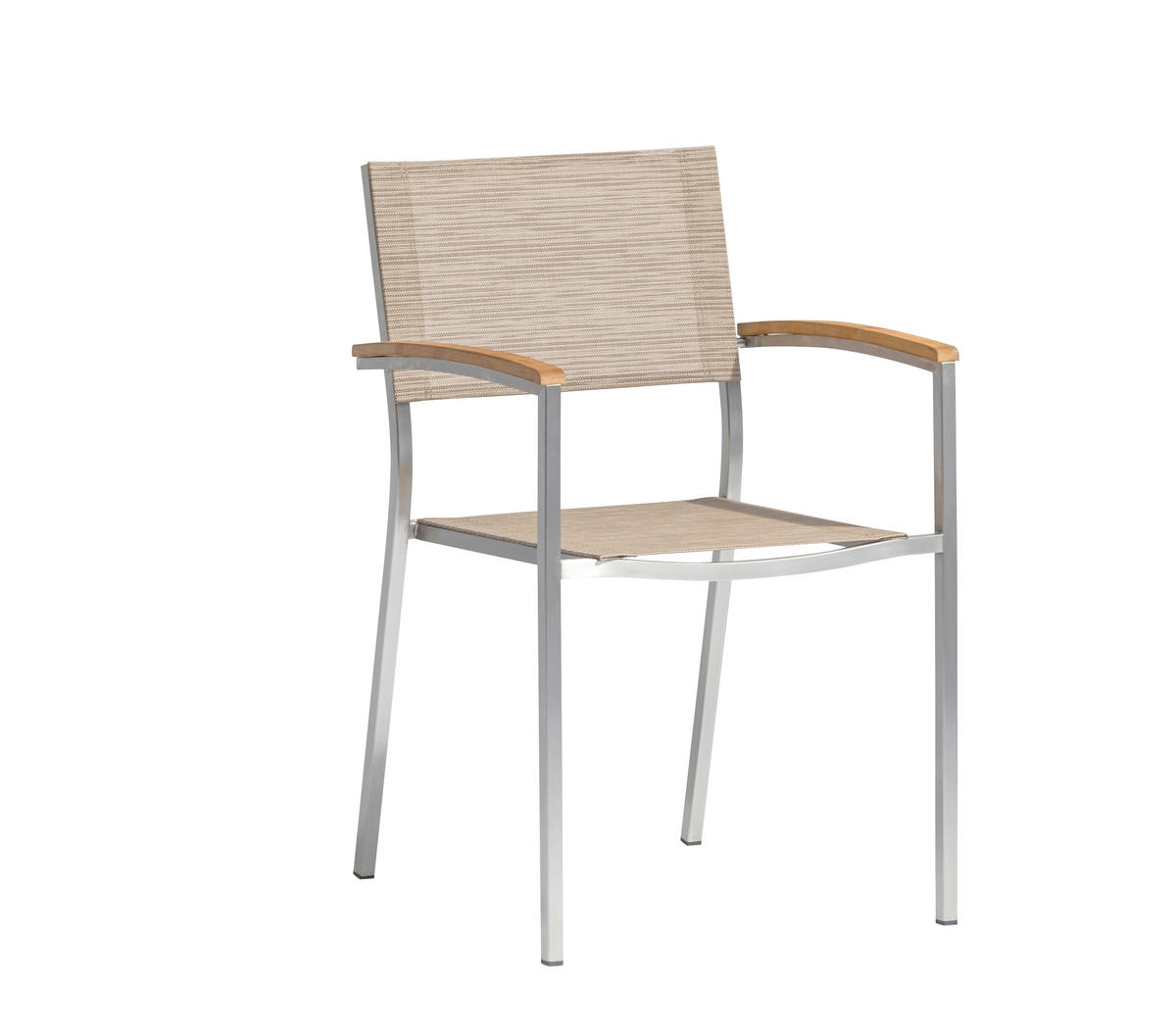 GARTENSET 7-teilig  - Edelstahlfarben/Anthrazit, MODERN, Kunststoff/Metall - Acamp