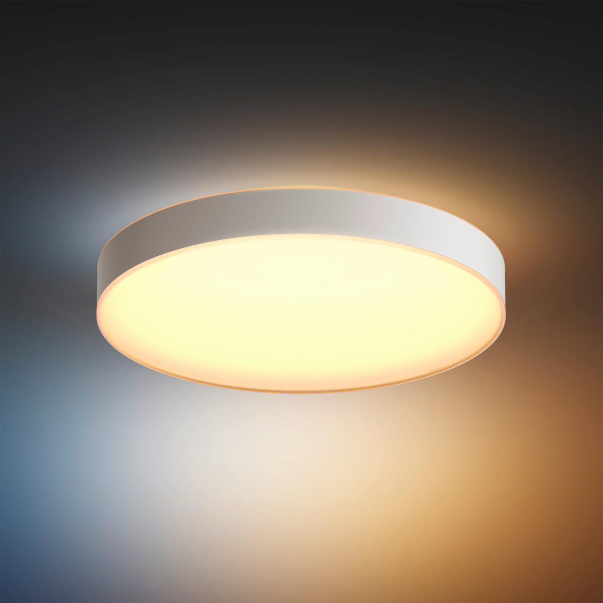 LED-DECKENLEUCHTE  55,1/8,4 cm    - Weiss, Design, Metall (55,1/8,4cm) - Philips HUE