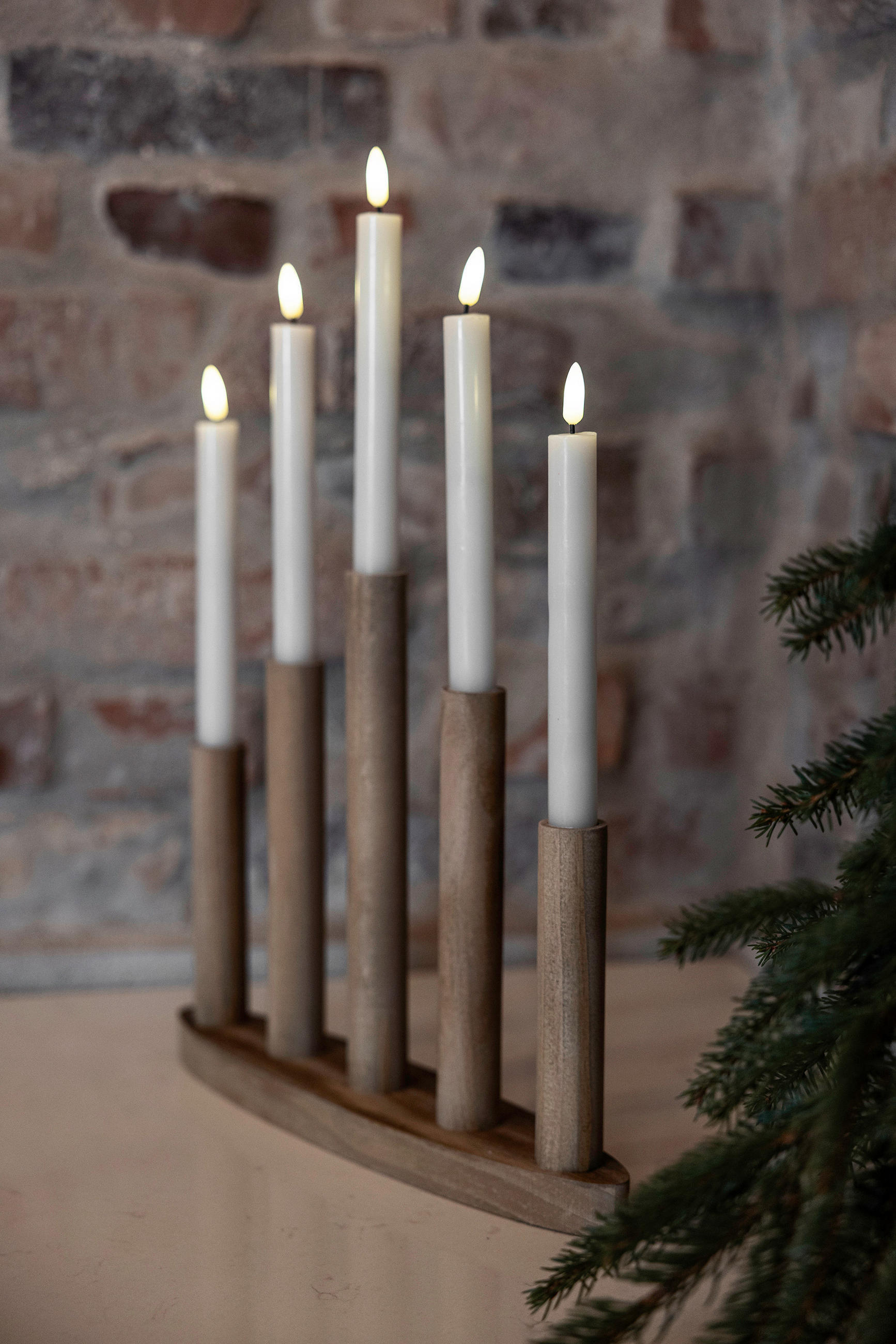 LED-DEKOLEUCHTE Miila 34,2/47/7 cm   - Hellbraun, Basics, Holz (34,2/47/7cm) - Markslöjd