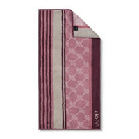 DUSCHTUCH LINES STRIPES 80/150 cm  - Rosa, Basics, Textil (80/150cm) - Joop!