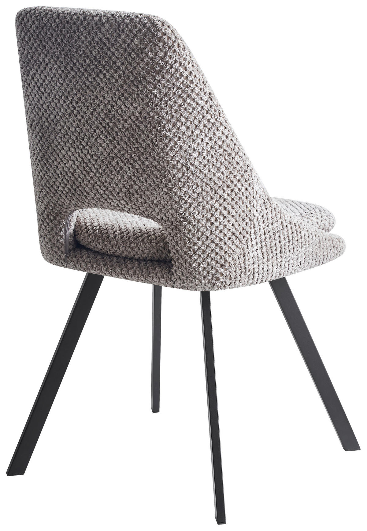 ŽIDLE, šedá - šedá/černá, Design, kov/textil (48/85/56cm) - Carryhome