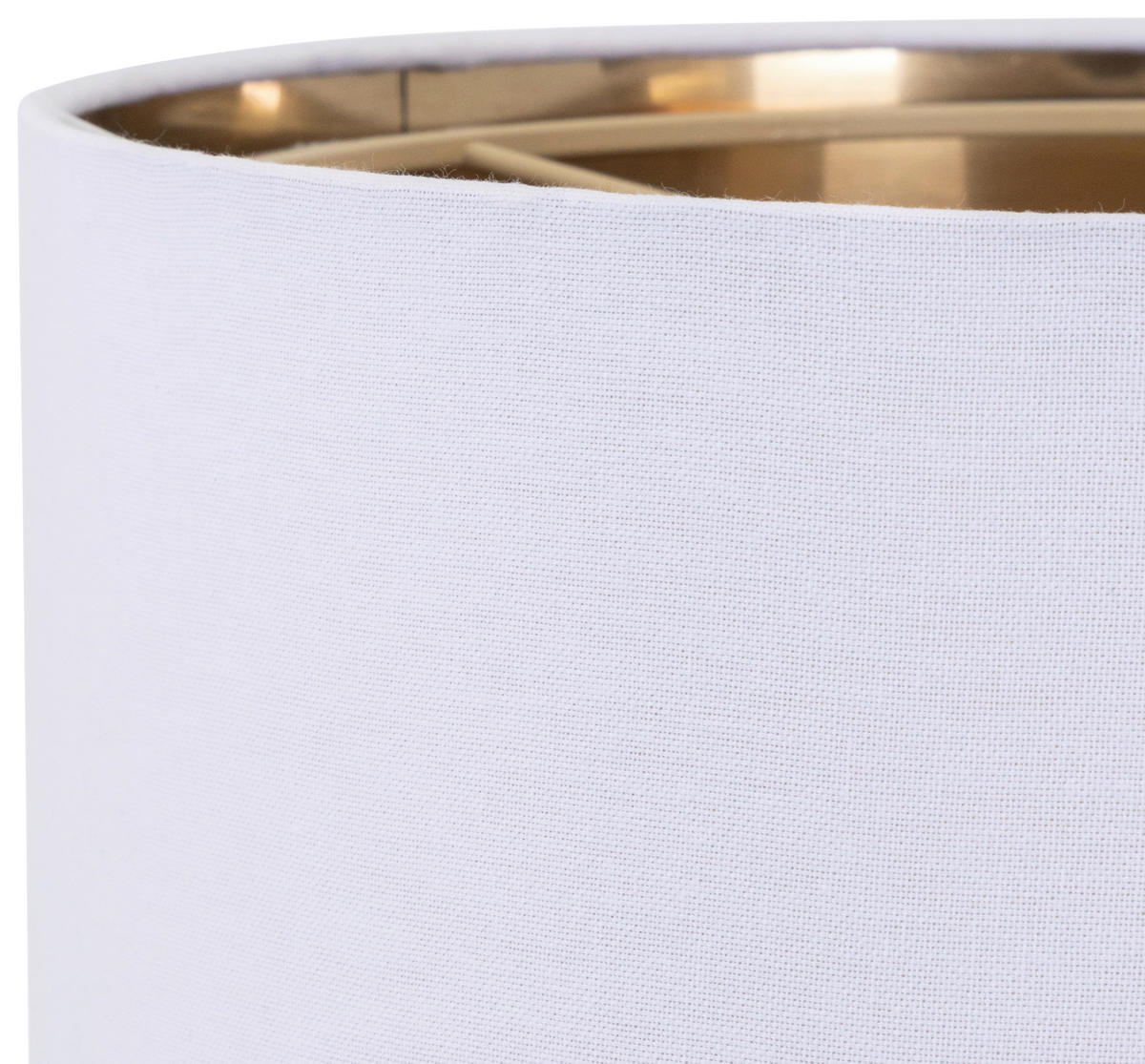 HÄNGELEUCHTE 45,5/120 cm   - Goldfarben/Weiß, MODERN, Kunststoff/Textil (45,5/120cm) - Novel