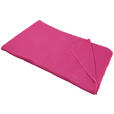 FLEECEDECKE BAKU 130/160 cm - Pink, Basics, Textil (130/160cm) - Boxxx