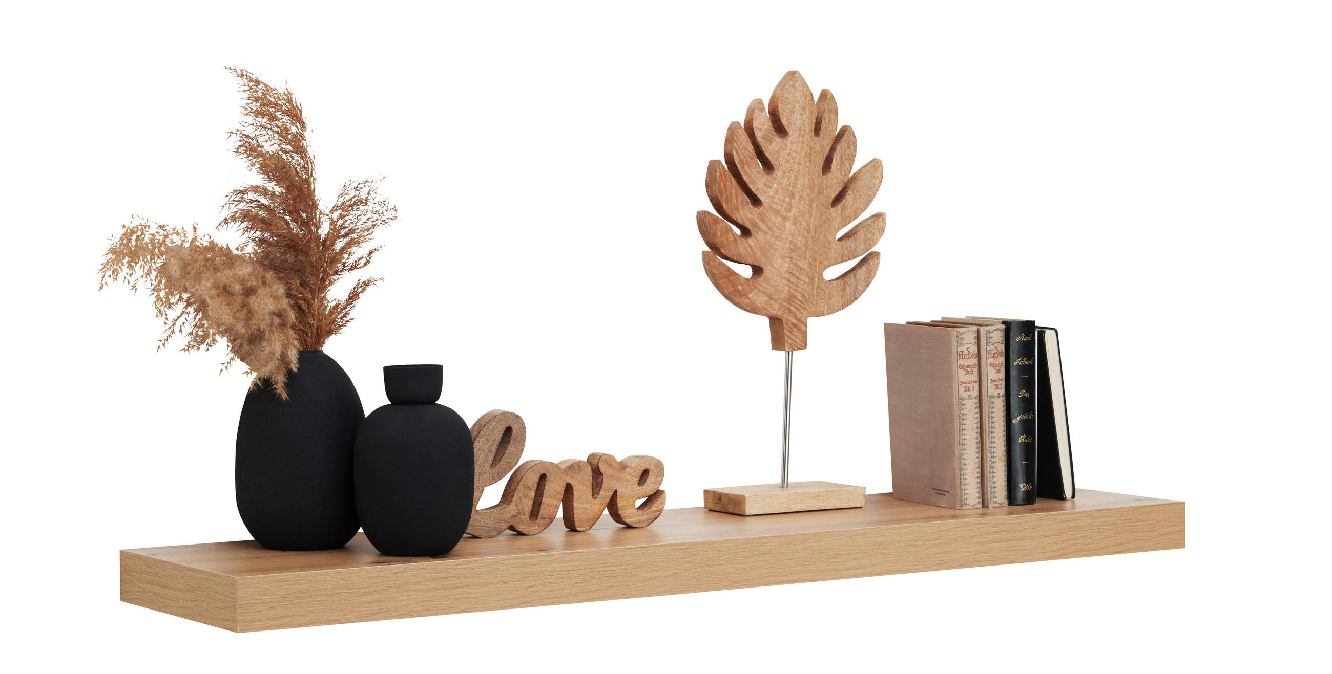 WANDBOARD110/5/25 cm Eiche Artisan  - Eiche Artisan, Basics, Holzwerkstoff (110/5/25cm) - Xora