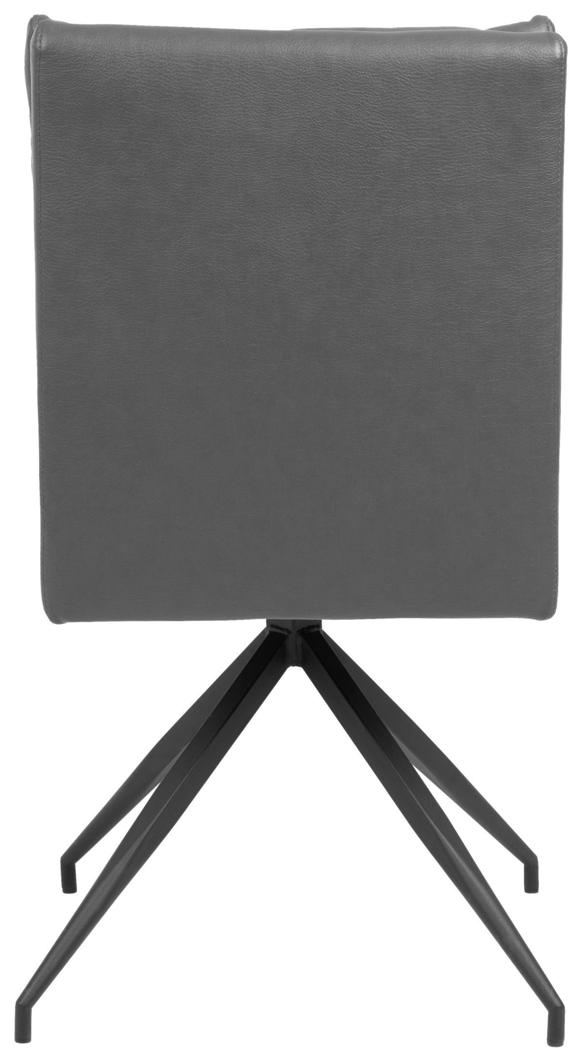 STOLICA  siva       - siva/crna, Lajfstajl, drvo/metal (45/83/49cm) - Livetastic