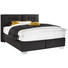 BOXSPRINGBETT 180/210 cm in Schwarz - Alufarben/Schwarz, KONVENTIONELL, Textil/Metall (180/210cm) - Dieter Knoll BOXSPRINGBETT 180/210 cm in Schwarz - Alufarben/Schwarz, KONVENTIONELL, Textil/Metall (180/210cm) - Dieter Knoll