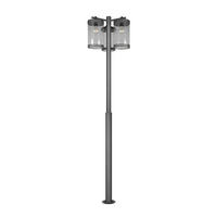 WEGELEUCHTE Sambesi 51/240 cm  - Klar/Anthrazit, Design, Kunststoff/Metall (51/240cm) - Trio Leuchten