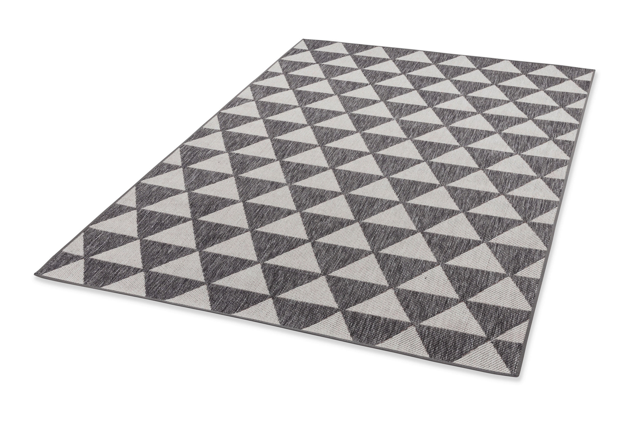 OUTDOORTEPPICH 90/160 cm Parkland Grau, Hellgrau  - Hellgrau/Grau, KONVENTIONELL, Textil (90/160cm) - Schöner Wohnen