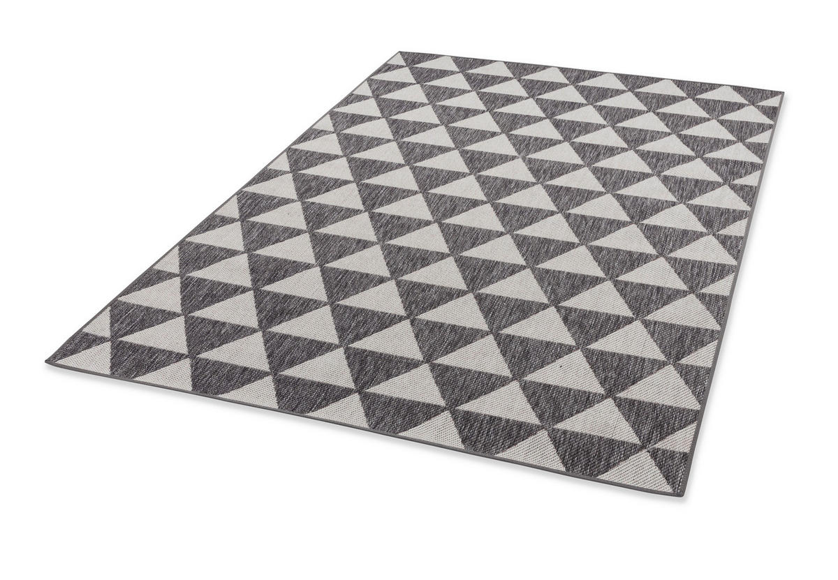 OUTDOORTEPPICH 140/200 cm Parkland Grau, Hellgrau  - Hellgrau/Grau, KONVENTIONELL, Textil (140/200cm) - Schöner Wohnen