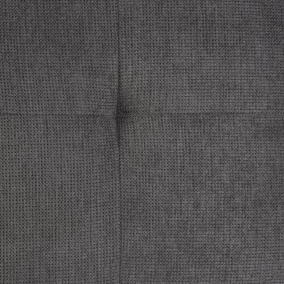ECKSOFA in Mikrofaser Dunkelgrau  254/224 cm  - Dunkelgrau/Schwarz, Design, Kunststoff/Textil (254/224cm) - Stylife
