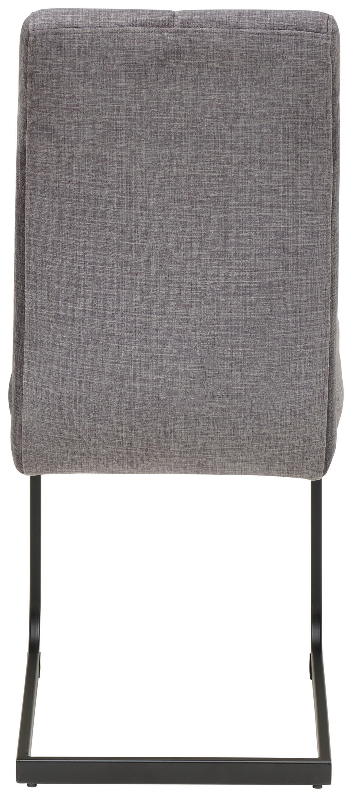 SCHWINGSTUHL , , Leinenoptik  - Dunkelgrau/Schwarz, KONVENTIONELL, Textil/Metall (41/98/55cm) - MID.YOU