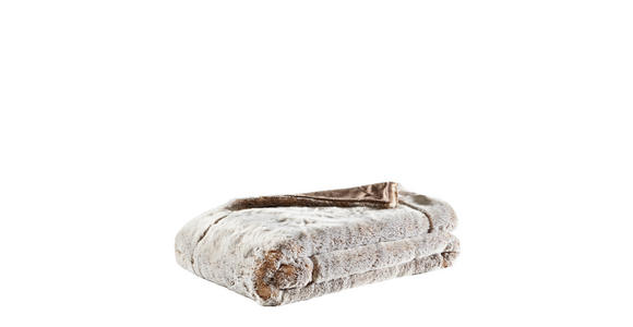 FELLDECKE BÄR 150/200 cm  - Beige, Design, Textil (150/200cm) - Novel
