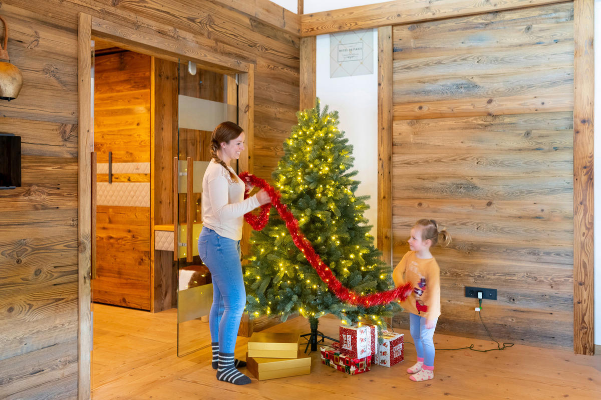 WEIHNACHTSBAUM 180 cm  - Grün, Basics, Kunststoff/Metall (180cm)