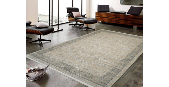 WEBTEPPICH 67/130 cm Ascona Grau, Beige - Beige/Grau, LIFESTYLE, Textil (67/130cm) - Dieter Knoll