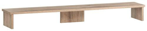 BILDSCHIRMERHÖHUNG Holzwerkstoff Wildeiche  - Wildeiche, MODERN, Holzwerkstoff (110/12,7/20cm) - MID.YOU
