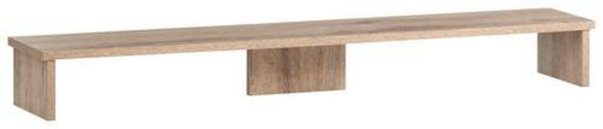BILDSCHIRMERHÖHUNG Holzwerkstoff Wildeiche  - Wildeiche, MODERN, Holzwerkstoff (110/12,7/20cm) - MID.YOU